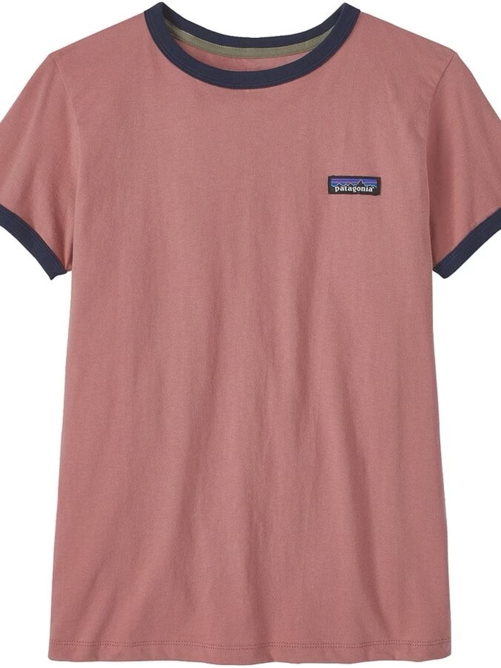 Patagonia Women's P-6 Label Organic Ringer Tee Sz S